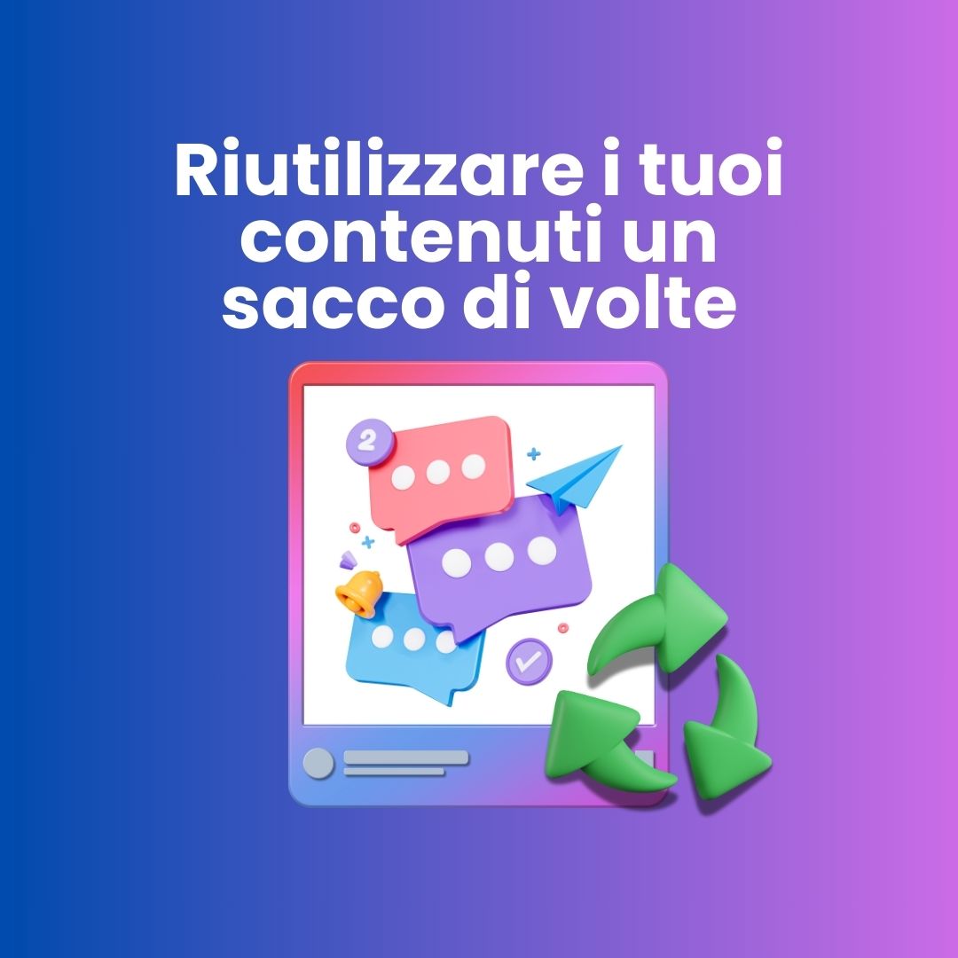 Riutilizzare i contenuti