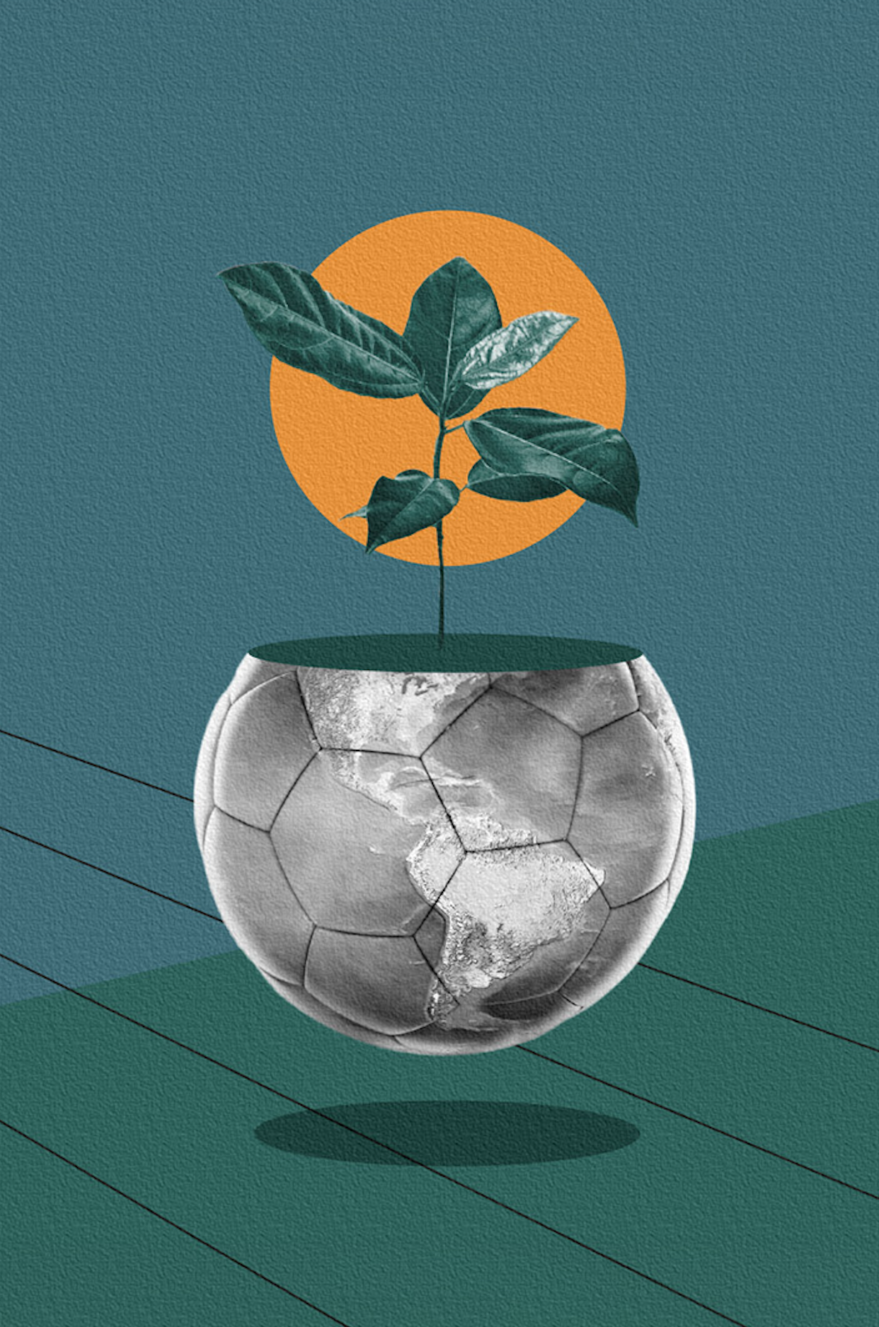 Una grafica a fondo verde con dettagli geometrici arancioni e in bianco e nero dal blog di Elite Law